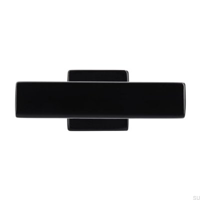 Pomo para mueble T-Bar 2520 Metal Negro Mate