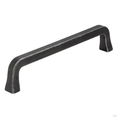 Tirador para mueble alargado 2525 128 Hierro antiguo