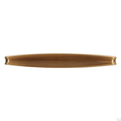 T-Bar 2570 16 Pomo para muebles cepillado dorado antiguo