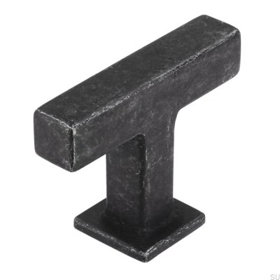Pomo para muebles de hierro antiguo T-Bar 2520