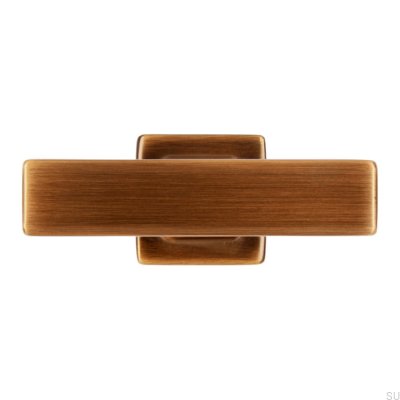 Pomo para mueble T-Bar 2520 Bronce Antiguo