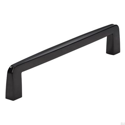 Tirador para mueble alargado 2570160 Negro Pulido