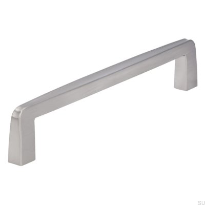 Tirador para mueble alargado 2570 160 Plata cepillado