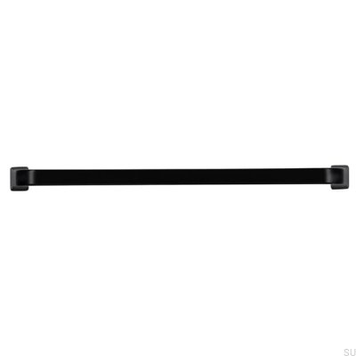 Tirador para mueble alargado 2525 160 Metal Negro Mate