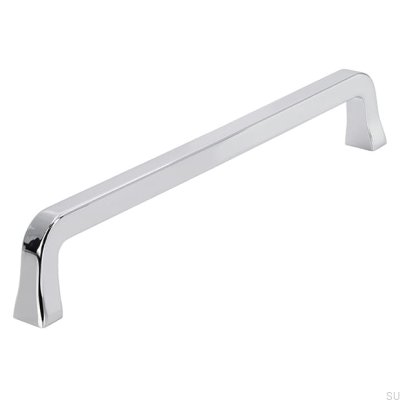 Tirador para mueble alargado 2525 160 Cromo pulido