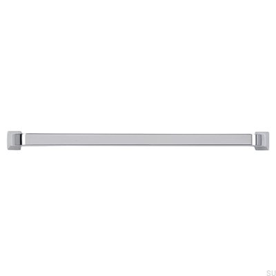 Tirador para mueble alargado 2525 160 Cromo pulido