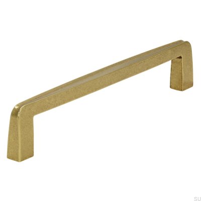 Tirador para mueble alargado 2570 160 Oro antiguo