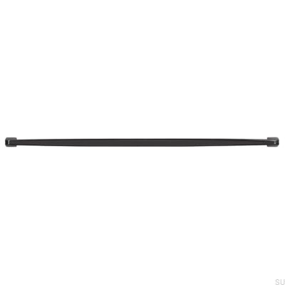 Tirador para mueble alargado 2570 320 Negro Pulido