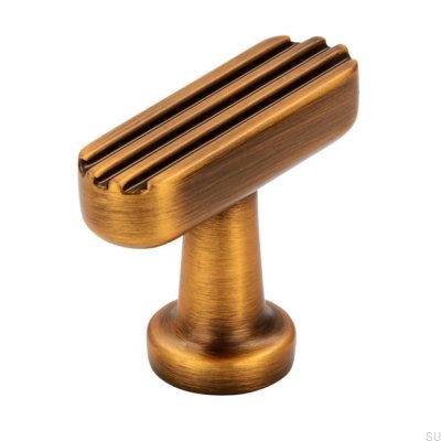 Pomo para mueble T-Bar 2588 Bronce Antiguo