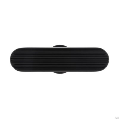 T-Bar 2588 48 Pomo para mueble Metal Negro Mate