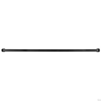Tirador para mueble alargado 2525 320 Metal, negro mate