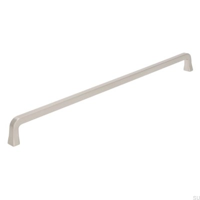 Tirador para mueble alargado 2525 320 Plata cepillado