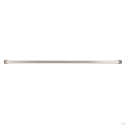 Tirador para mueble alargado 2525 320 Plata cepillado