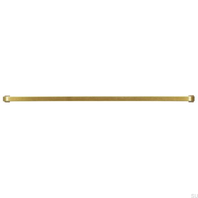 Tirador para mueble alargado 2525 320 Oro antiguo Cepillado