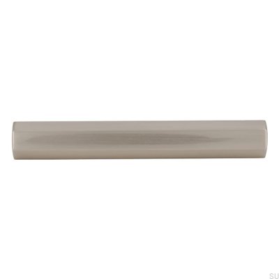 Pomo para mueble T-Bar 2571 16, plata cepillado