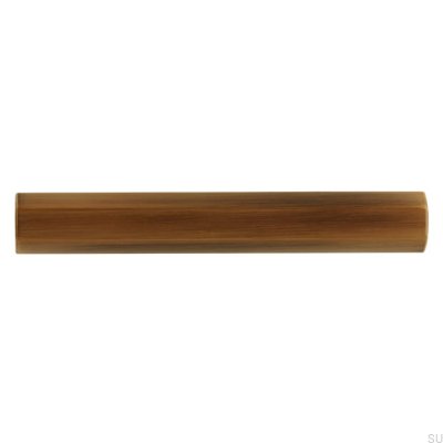 T-Bar 2571 16 Pomo para muebles cepillado dorado antiguo
