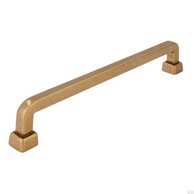 Tirador para mueble alargado 2536 160 Oro antiguo