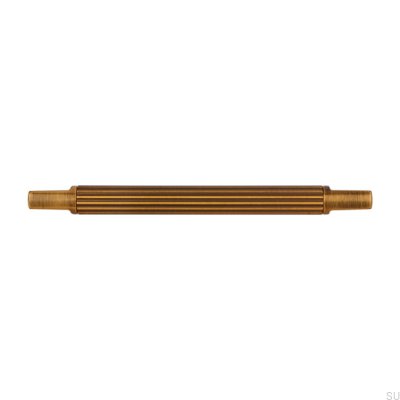Tirador para mueble alargado 2591 128 Bronce antiguo