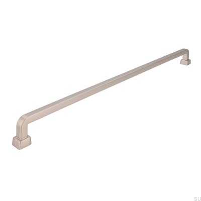 Tirador para mueble alargado 2536 320 Plata cepillado