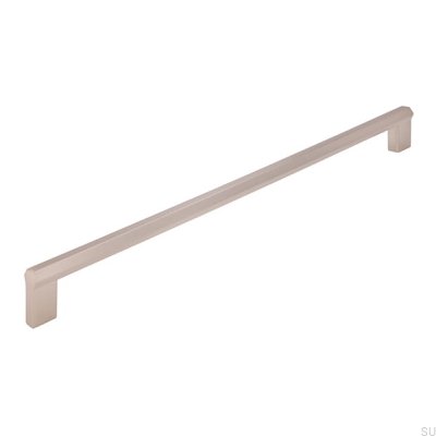 Tirador para mueble alargado 2571 320 Plata cepillado
