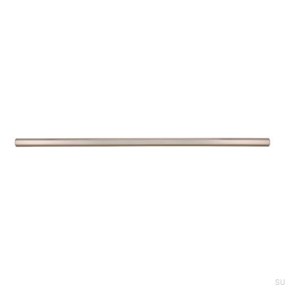 Tirador para mueble alargado 2571 320 Plata cepillado