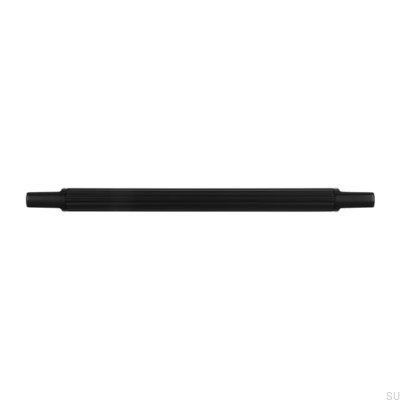 Tirador para mueble alargado 2591 160 Metal, negro mate