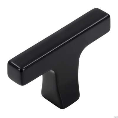 T-Bar 2562 48 Pomo para mueble Metal Negro Mate
