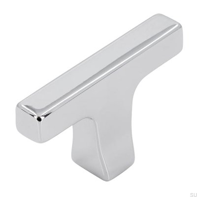 Pomo para mueble T-Bar 2562 48, cromo pulido