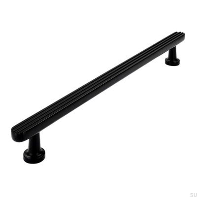 Tirador para mueble alargado 2587 192 Negro mate