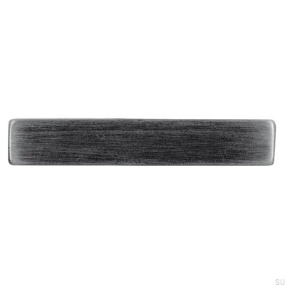 T-Bar 2562 48 Pomo para muebles de metal negro cepillado