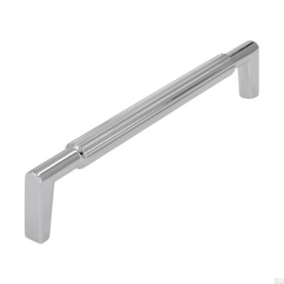 Tirador para mueble alargado 2593 160 Cromo pulido