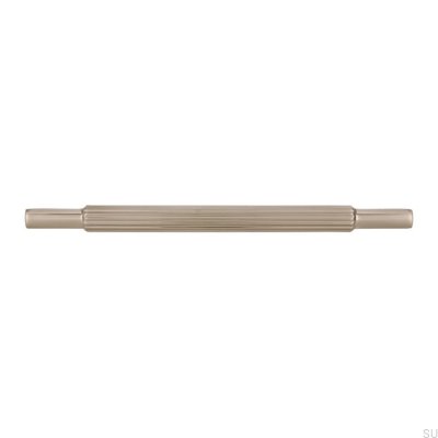 Tirador para mueble alargado 2593 160 Plata cepillado