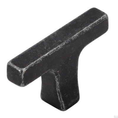 T-Bar 2562 48 Pomo para mueble de hierro antiguo