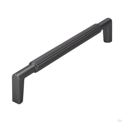 Tirador para mueble alargado 2593160 Cromo negro mate