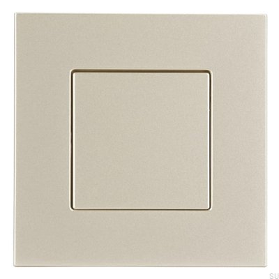 Tirador para mueble empotrable 1031 48 Plástico Plata