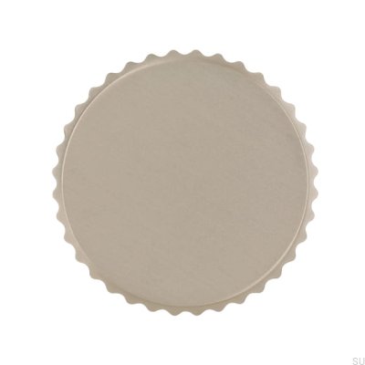 Pomo para mueble 2595 Plata cepillado