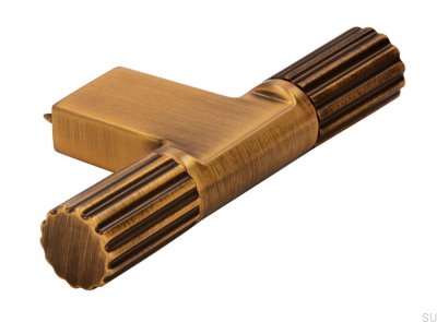 Pomo para mueble T-Bar 2592 Bronce Antiguo