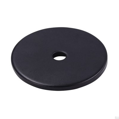 Almohadilla pomo 2490 30 Metal Negro Mate
