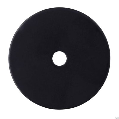 Almohadilla pomo 2490 30 Metal Negro Mate