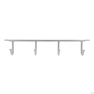Percha bajo mueble 2081 262 Cromo pulido