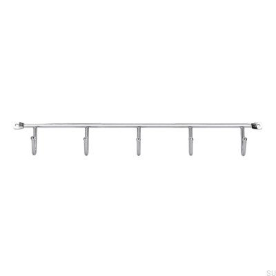 Perchero de pared 2081 339 Cromo pulido