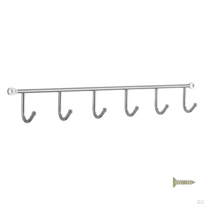 Colgador de pared 2081 410 Cromo pulido