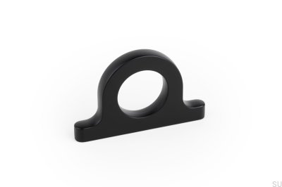 Pomo para mueble Omega 32 Metal Negro Mate