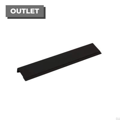 Tirador de borde para mueble Stratt 192 Aluminio negro