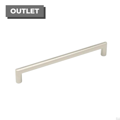Tirador para mueble alargado 0140192 Níquel cepillado