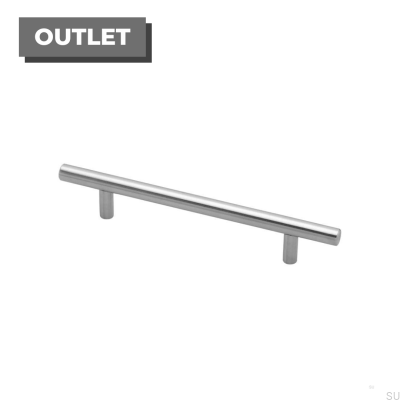 Tirador para mueble rectangular Rf-C 192 Acero inoxidable