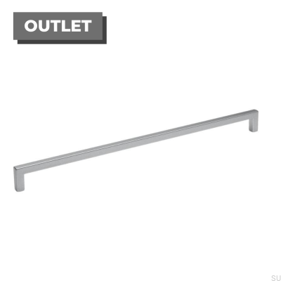 Tirador para mueble alargado 0143 320 Aluminio cepillado