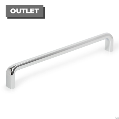Tirador para mueble alargado Redo 128 Cromo brillo