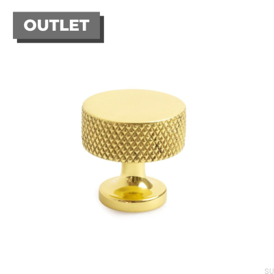 Pomo para mueble Lexington 30 de latón pulido