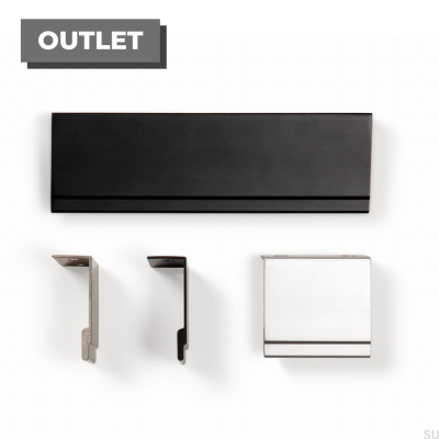 Tirador para mueble Stratt 32 edge, aluminio anodizado